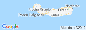 Ponta Delgada map